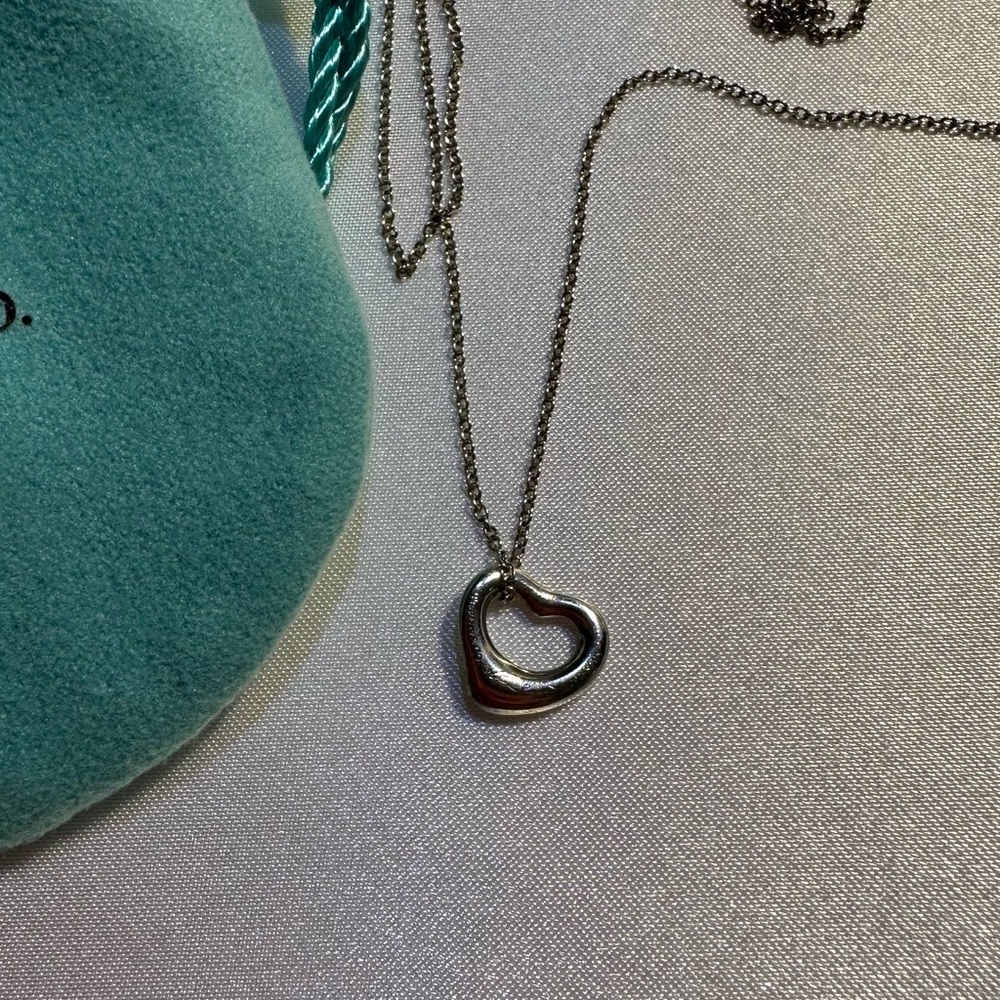 Tiffany & Co. Open Heart Pendant